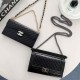 Chanel The Boy Classic Quilted iPhone Case with Chain Strap, Card Slots & Mirror