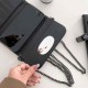 Chanel The Boy Classic Quilted iPhone Case with Chain Strap, Card Slots & Mirror