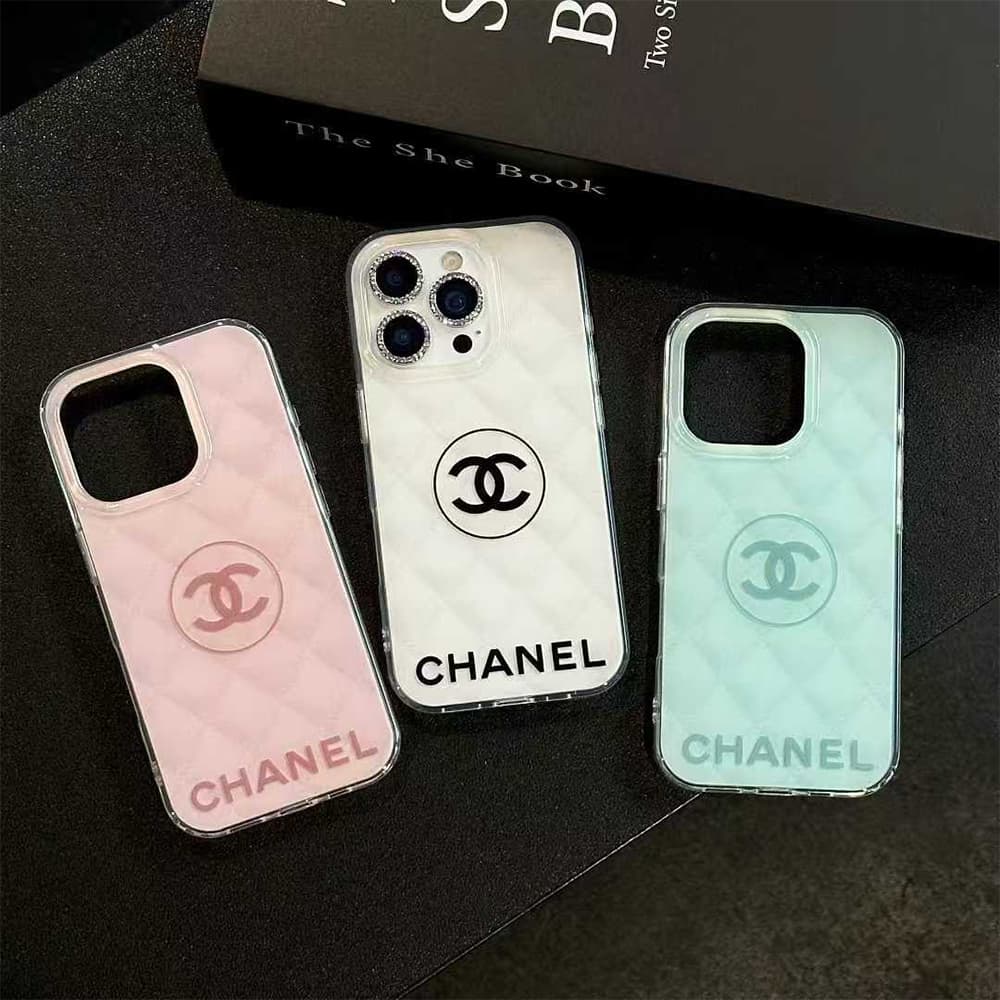Chanel CC Logo & Brand Name iPhone Case