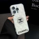 Chanel CC Logo & Brand Name iPhone Case