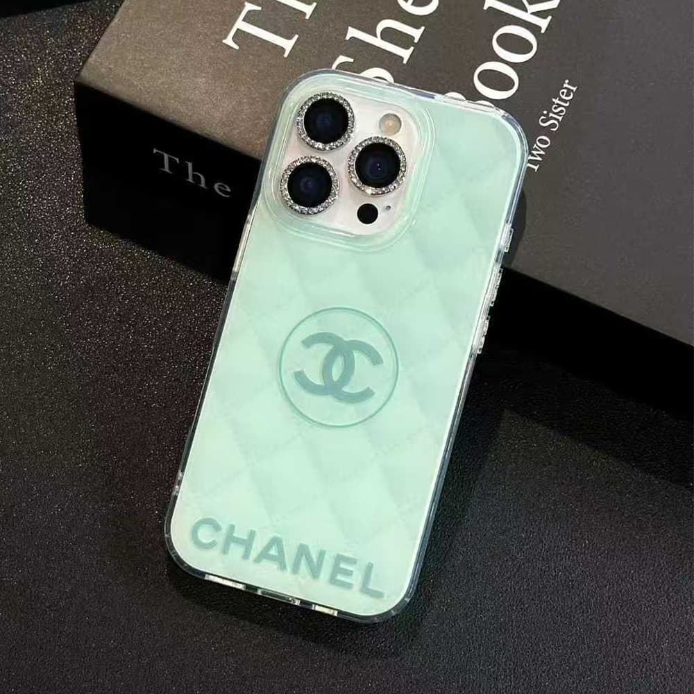 Chanel CC Logo & Brand Name iPhone Case