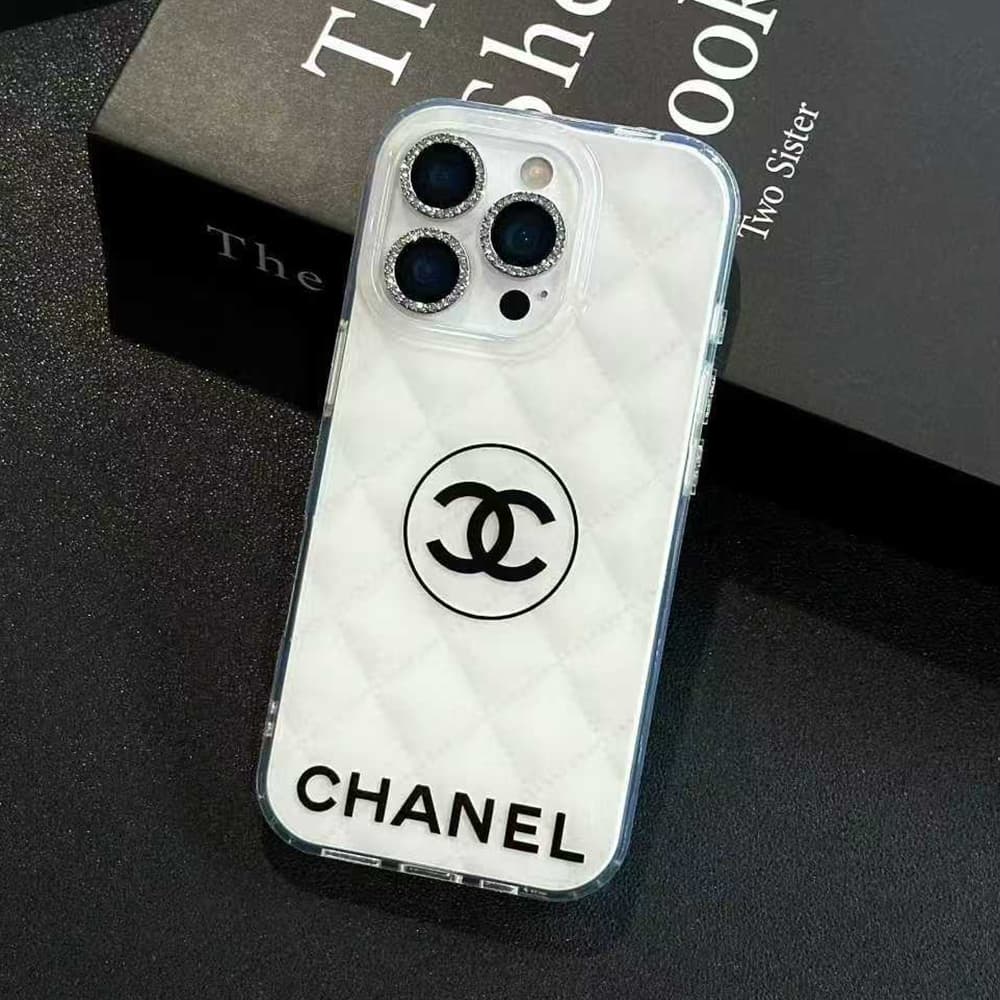 Chanel CC Logo & Brand Name iPhone Case