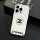 Chanel CC Logo & Brand Name iPhone Case