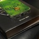 Gucci Iridescent Green iPhone Case with Gold GG Logo & GUCCI Beauty Text