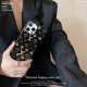 Louis Vuitton Black & Gold LV Logo with Monogram iPhone Case Louis Vuitton Black & Gold LV Logo with Monogram iPhone Case
