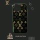 Louis Vuitton Black & Gold LV Logo with Monogram iPhone Case Louis Vuitton Black & Gold LV Logo with Monogram iPhone Case
