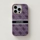 Guess Four Corner Protective Signature Pattern iPhone Case