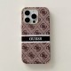 Guess Four Corner Protective Signature Pattern iPhone Case