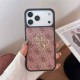 Guess All-Over Pattern with 3D Gold Logo iPhone Case Guess All-Over Pattern with 3D Gold Logo iPhone Case