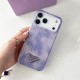 Prada Crocodile Texture with Metal Triangle Logo iPhone Case Prada Crocodile Texture with Metal Triangle Logo iPhone Case