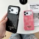 Prada Crocodile Texture with Metal Triangle Logo iPhone Case Prada Crocodile Texture with Metal Triangle Logo iPhone Case