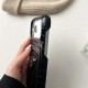 Prada Crocodile Embossed with Metal Triangle Logo & Card Slot iPhone Case Prada Crocodile Embossed with Metal Triangle Logo & Card Slot iPhone Case