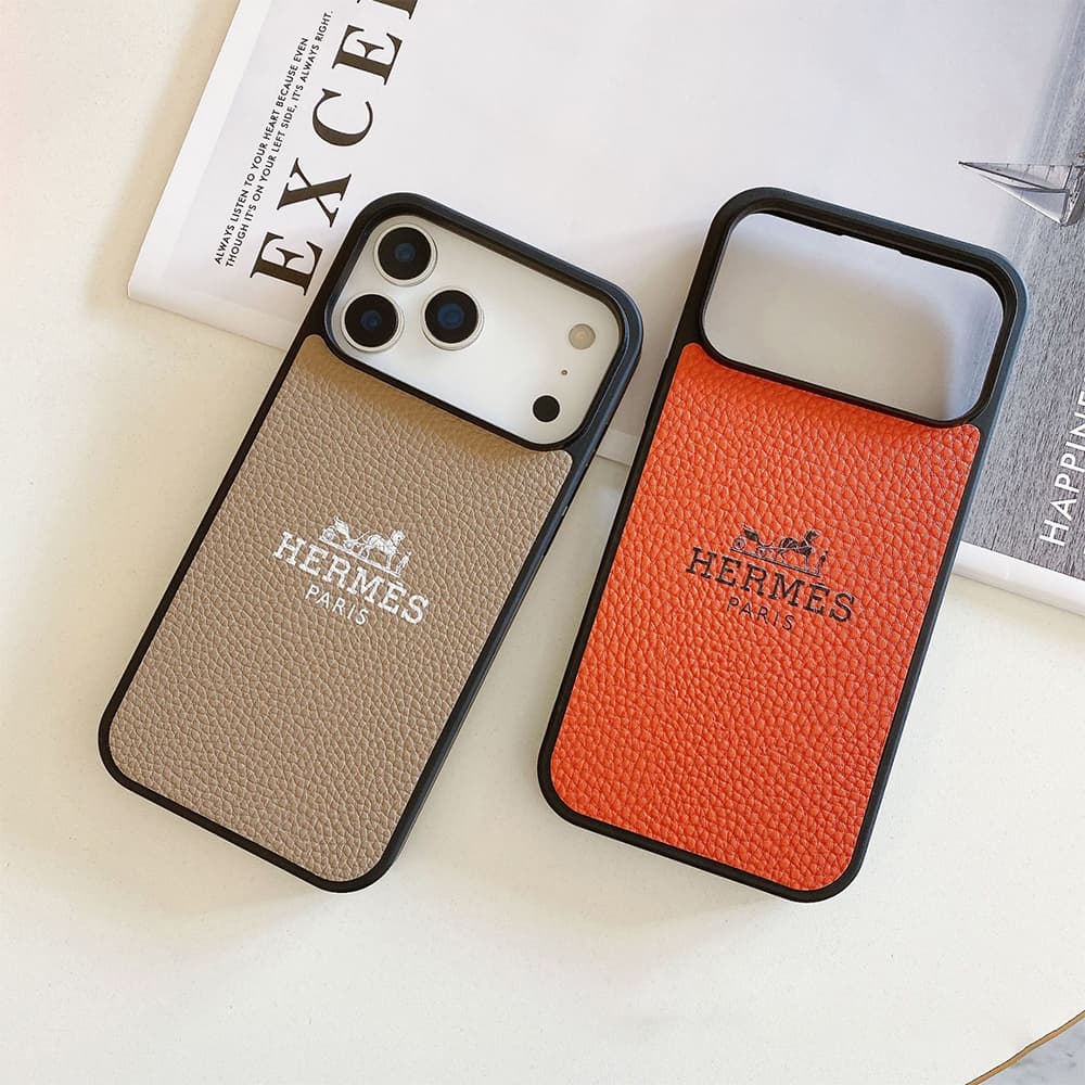 Hermès Carriage Design & HERMÈS PARIS Branding Fully protected iPhone Case