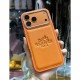 Hermès Classic Orange with Carriage Logo & Hermès Paris Branding iPhone 17 Case Hermès Classic Orange with Carriage Logo & Hermès Paris Branding iPhone 17 Case
