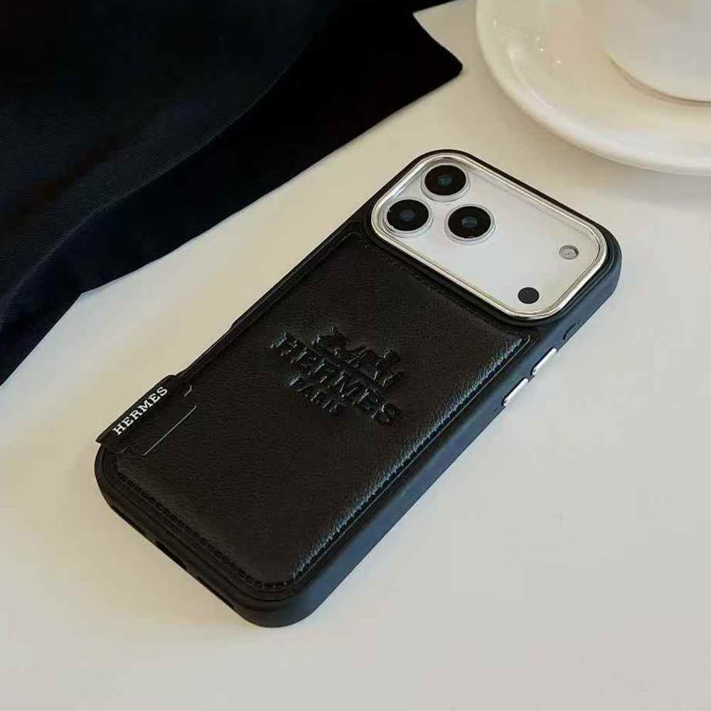 Hermès Carriage Design & Paris Branding iPhone Case in 4 Colors
