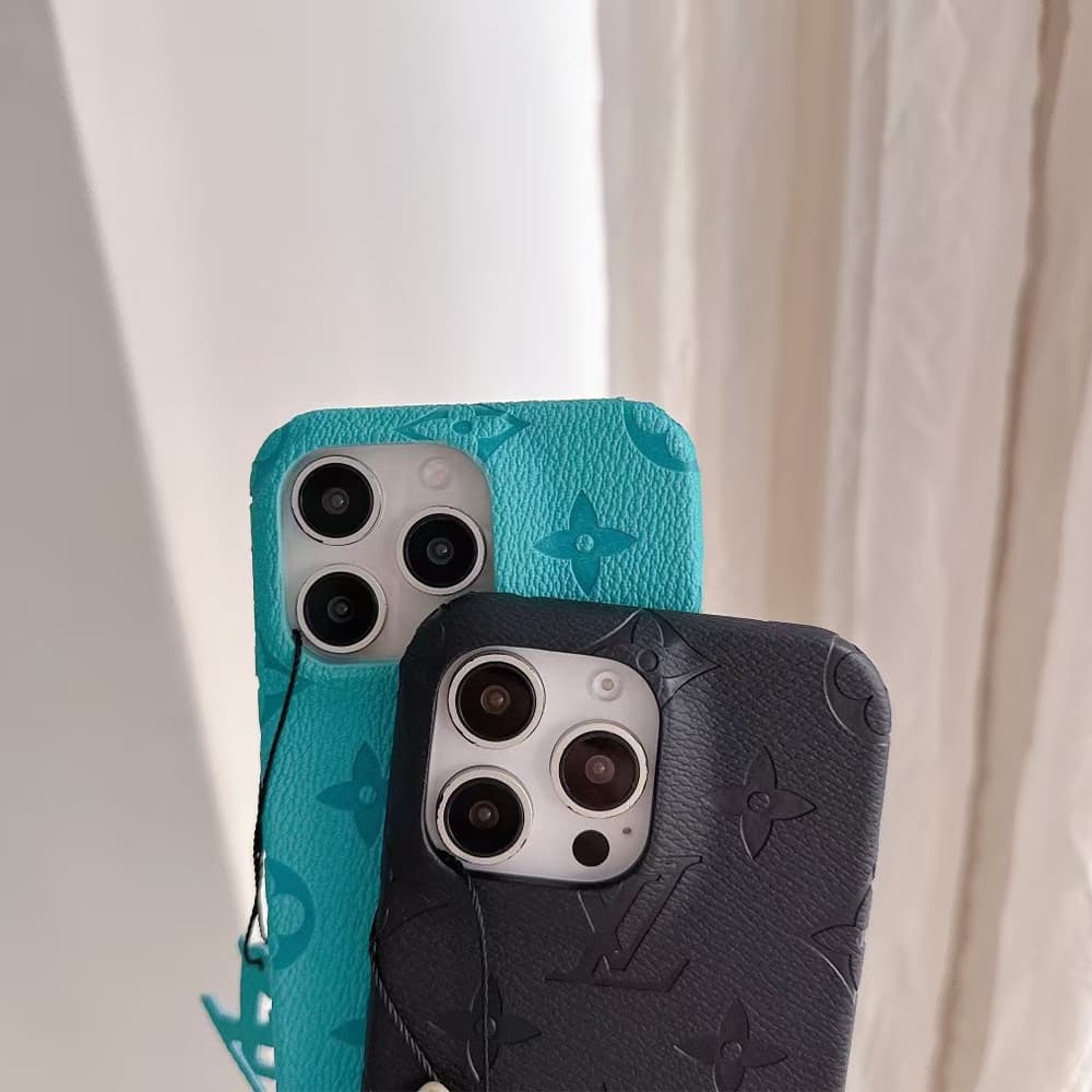 Louis Vuitton 3-Sided Cutout iPhone Case - 10-Color Monogram
