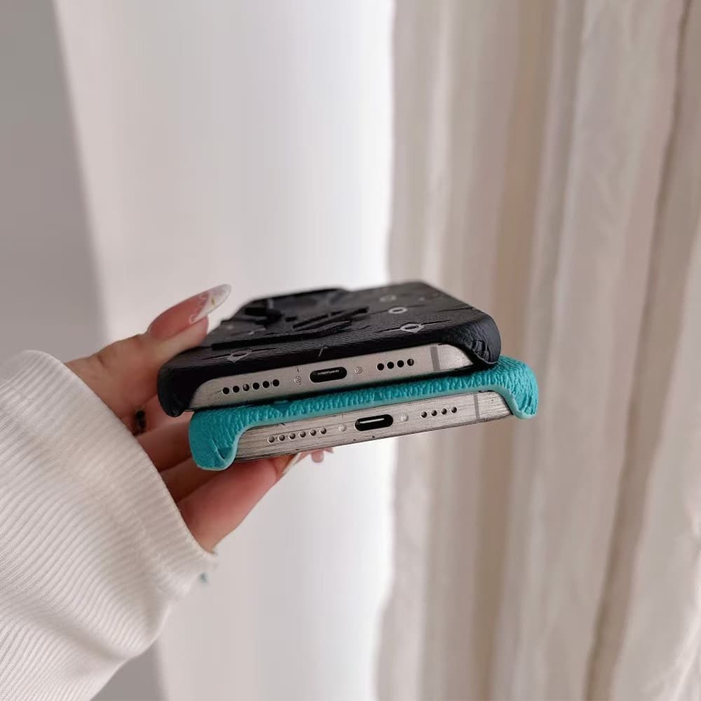 Louis Vuitton 3-Sided Cutout iPhone Case - 10-Color Monogram