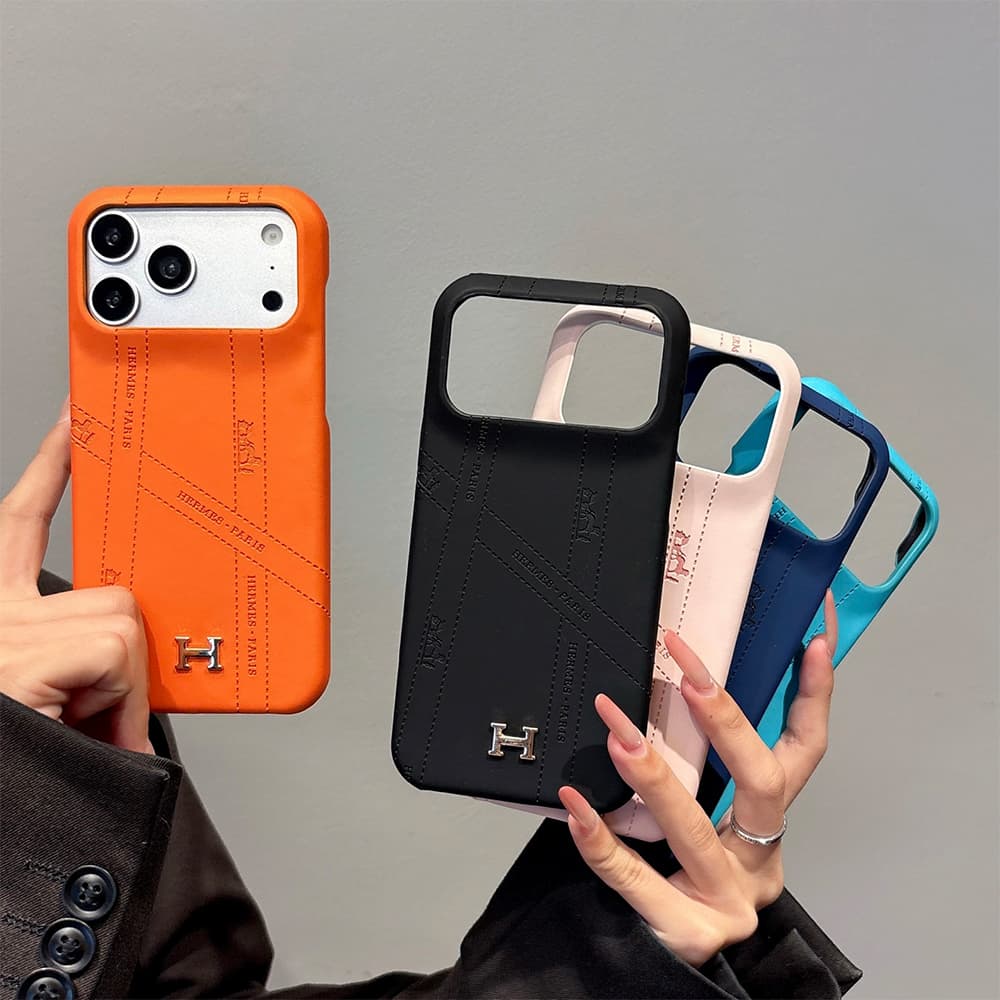Hermès Equestrian Print iPhone Case