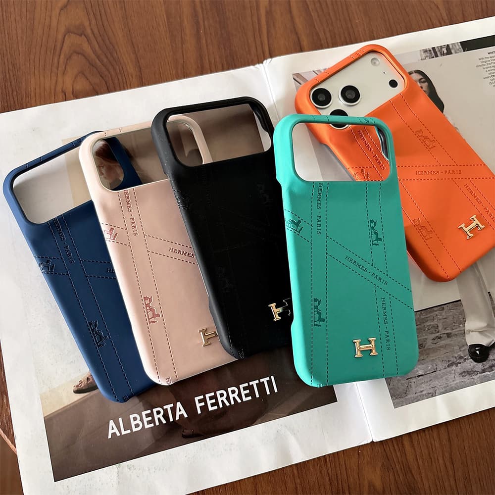 Hermès Equestrian Print iPhone Case