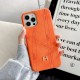 Hermès H Logo & Embossed Carriage Design iPhone Case Hermès H Logo & Embossed Carriage Design iPhone Case