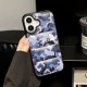 The North Face Camouflage Pattern with White Logo iPhone Case