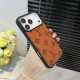 Louis Vuitton Embossed pattern Full Camera Protection iPhone Case