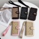 Coach Signature C Pattern with Flip Wallet & Card Slots iPhone Galaxy Case