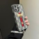 Gucci GG Pattern with Bee Charm & Web Strap iPhone Case