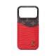 Louis Vuitton Ripple Design Card Pocket iPhone Case - Monogram Pattern with Metal LV Logo