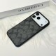Coach MagSafe Compatible with Signature C Pattern iPhone Case
