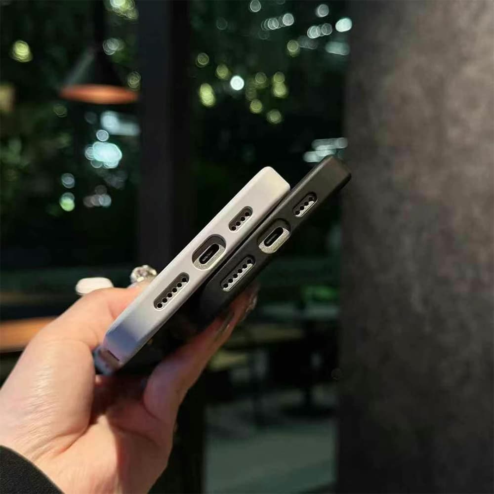 RIMOWA Aluminum Grooved Designer iPhone 14-16 Pro Max Case in 2 Colors