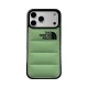The North Face Quilted Puffer Design iPhone Case in 14 Colors
