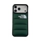 The North Face Quilted Puffer Design iPhone Case in 14 Colors