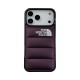 The North Face Quilted Puffer Design iPhone Case in 14 Colors