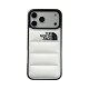 The North Face Quilted Puffer Design iPhone Case in 14 Colors