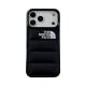 The North Face Quilted Puffer Design iPhone Case in 14 Colors