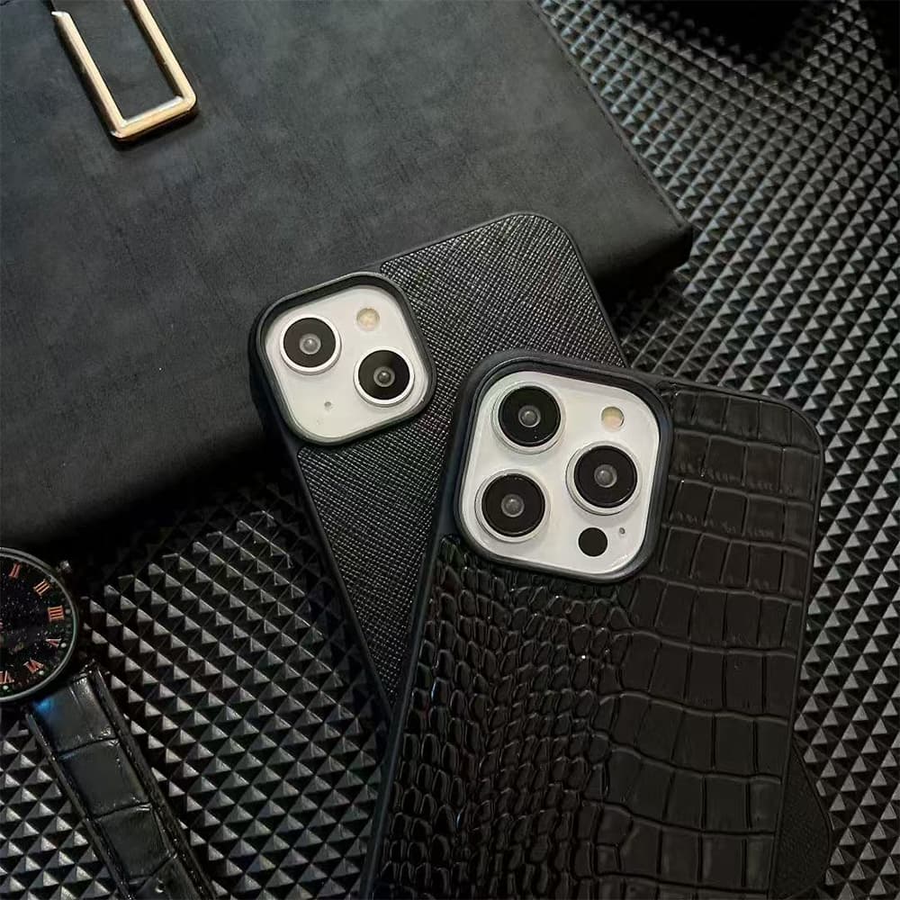 Montblanc Star Logo with 4 Texture Options iPhone Case