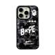 BAPE Camo Pattern with Ape Head Logo & Quilted Design iPhone Case