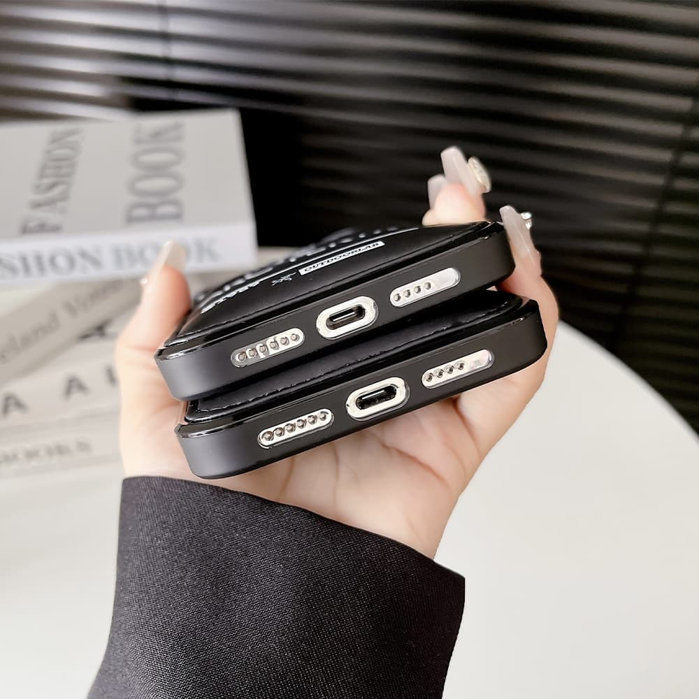 ARC'TERYX Skeleton Logo iPhone Case with Quilted Design