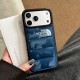 The North Face Camo & Quilted Design iPhone Case
