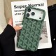 Goyard Y-Pattern Chevron 4-Sided Cutout iPhone Case