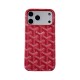 Goyard Y-Monogram Pattern & GOYARD Branding iPhone Case
