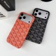 Goyard Y-Monogram Pattern & GOYARD Branding iPhone Case