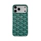 Goyard Y-Monogram Pattern & GOYARD Branding iPhone Case