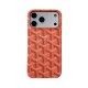 Goyard Y-Monogram Pattern & GOYARD Branding iPhone Case
