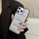 PRADA Triangle Logo with Faux Pony Hair iPhone Case