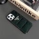 PRADA Triangle Logo with Faux Pony Hair iPhone Case