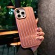 Rimowa Grooved Aluminum-Magnesium Alloy iPhone Case - Rose Gold