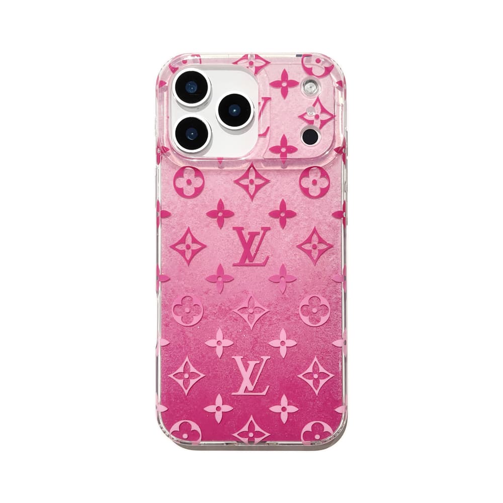 LV Youth Pearl Shimmer & Clear Frame iPhone Case - Tone-on-Tone Monogram