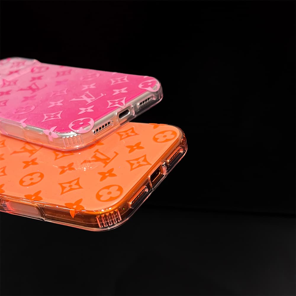 LV Youth Pearl Shimmer & Clear Frame iPhone Case - Tone-on-Tone Monogram